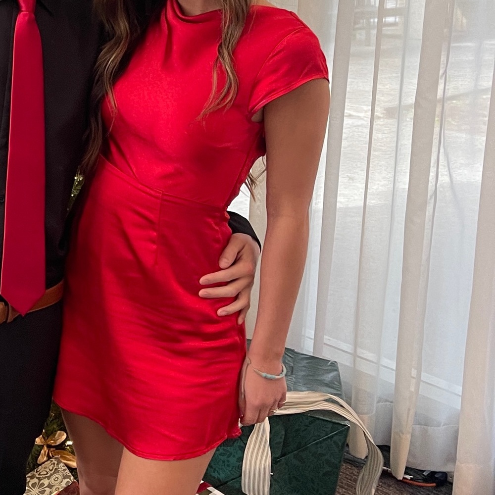 Oh Polly red dress